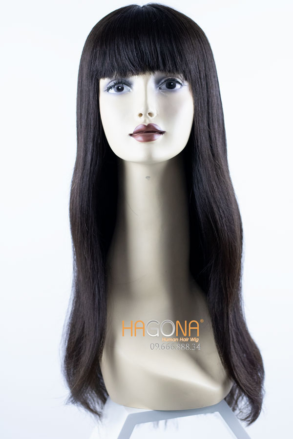 Tóc giả nguyên đầu giá rẻ bằng tóc thật!