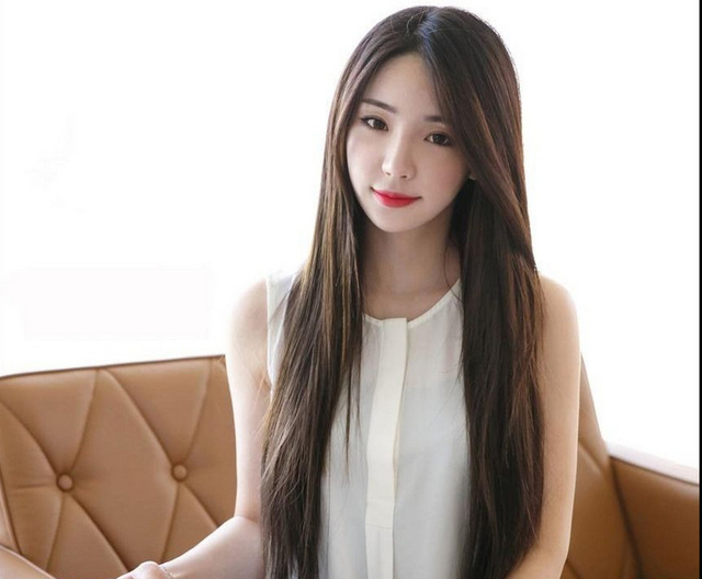 tóc giả nguyên đầu không mái 1