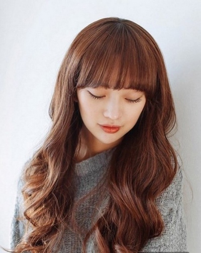 tóc mái giả bằng tóc thật 6