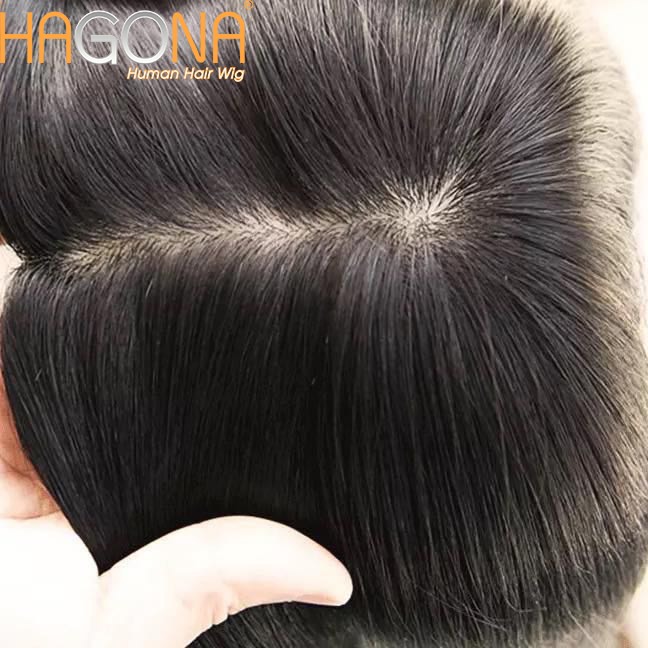 Mẫu tóc giả siêu da Super Vip 4D Tại Tóc Giả HAGONA