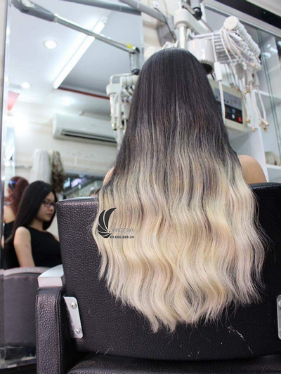 Cách sử dụng tóc giả nguyên đầu 2