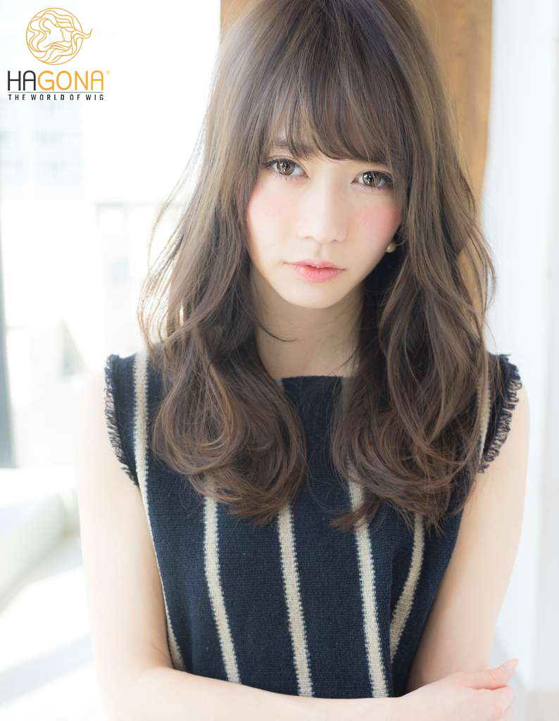 Tóc giả nữ dài siêu da đầu Supper Vip