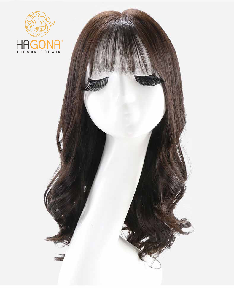 Tóc giả nữ dài xoăn 