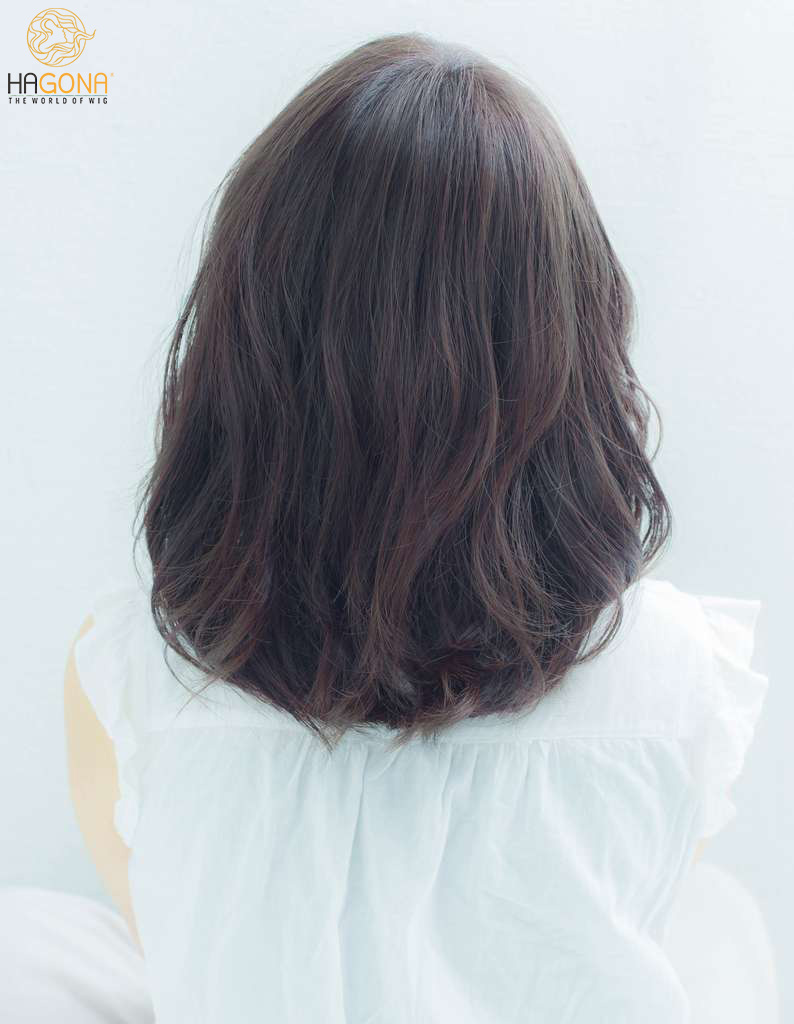 Tóc giả nữ nguyên đầu ngắn băng tóc thật