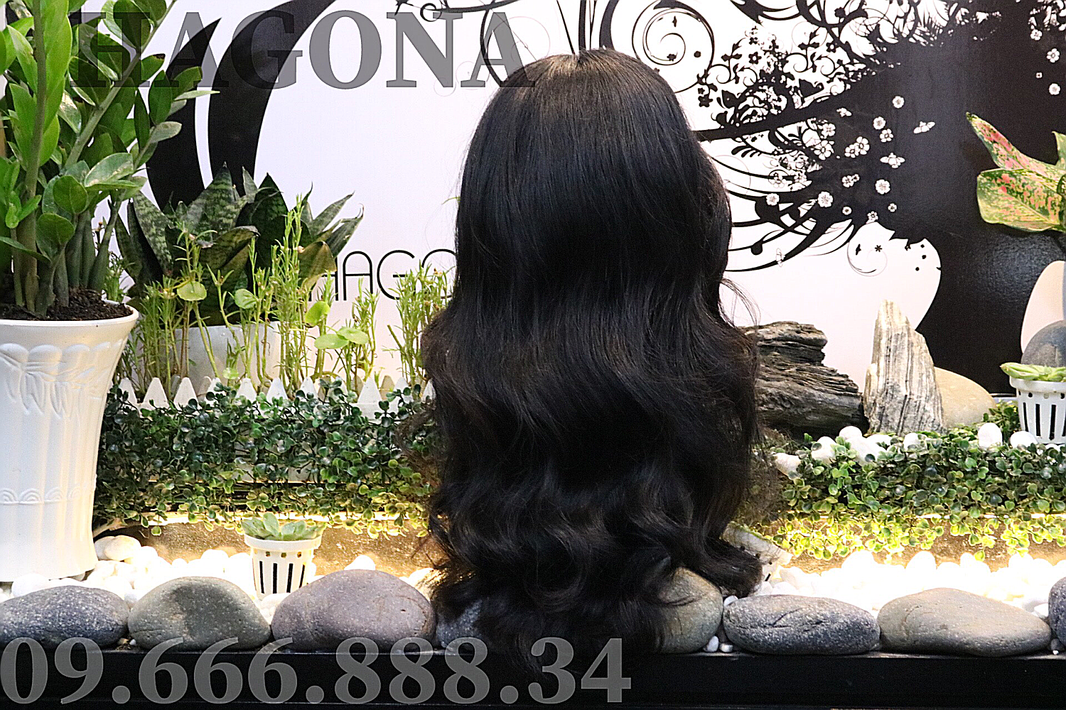 Hướng dẫn đội tóc giả nguyên đầu đẹp 