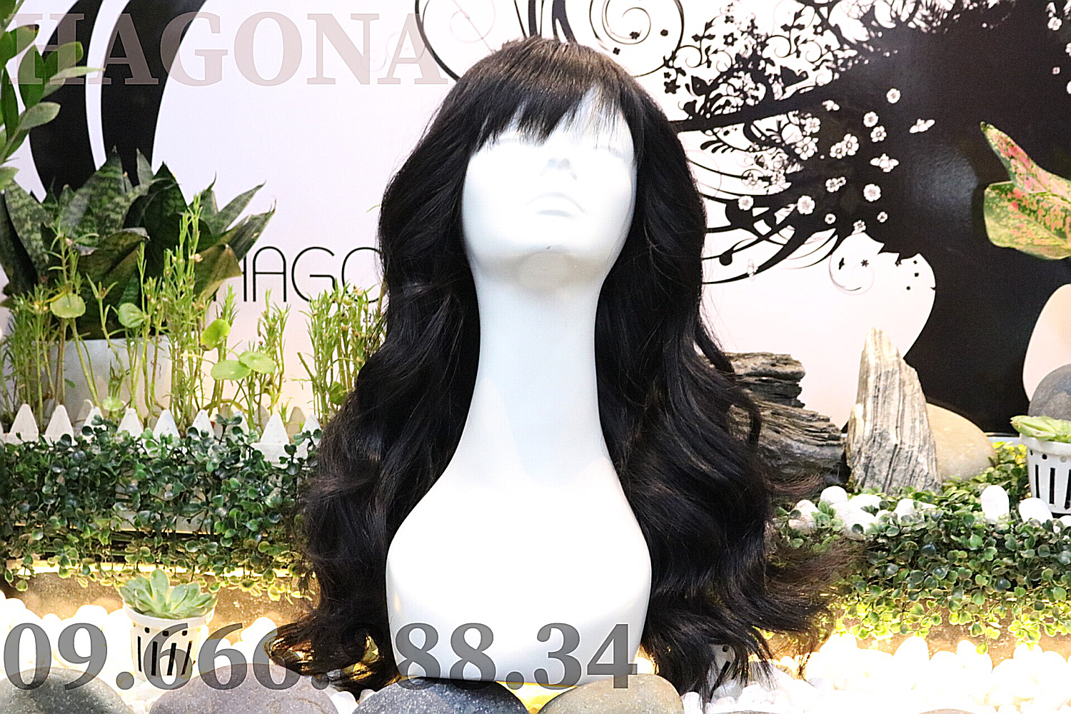 Cách đội tóc giả nguyên đầu