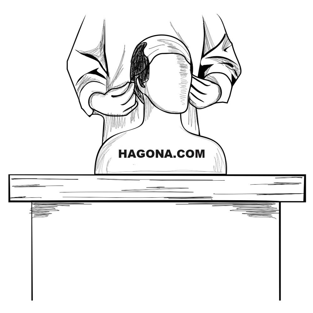 Hướng dẫn cách đo from tóc giả nam che hói 