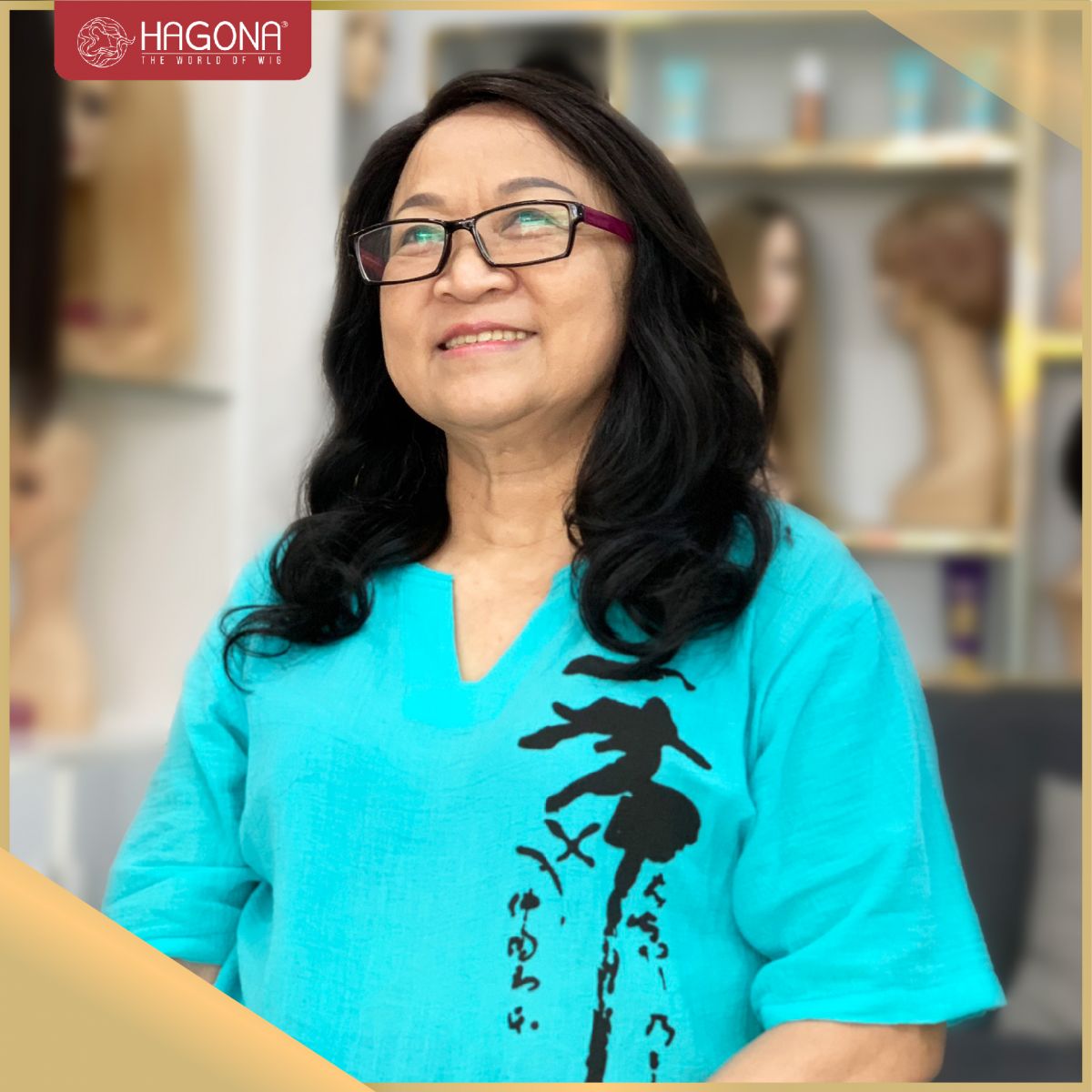 các mẫu tóc giả nữ