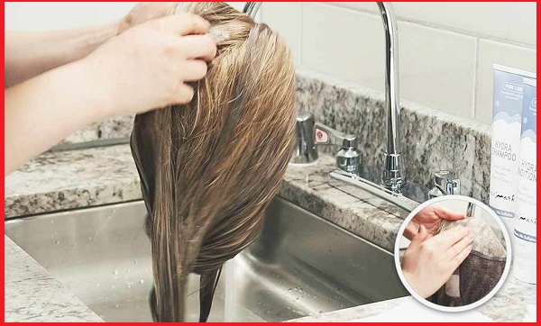 cách gội tóc giả