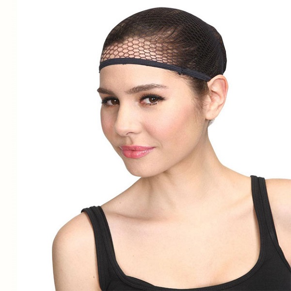 cách trùm lưới đội tóc giả