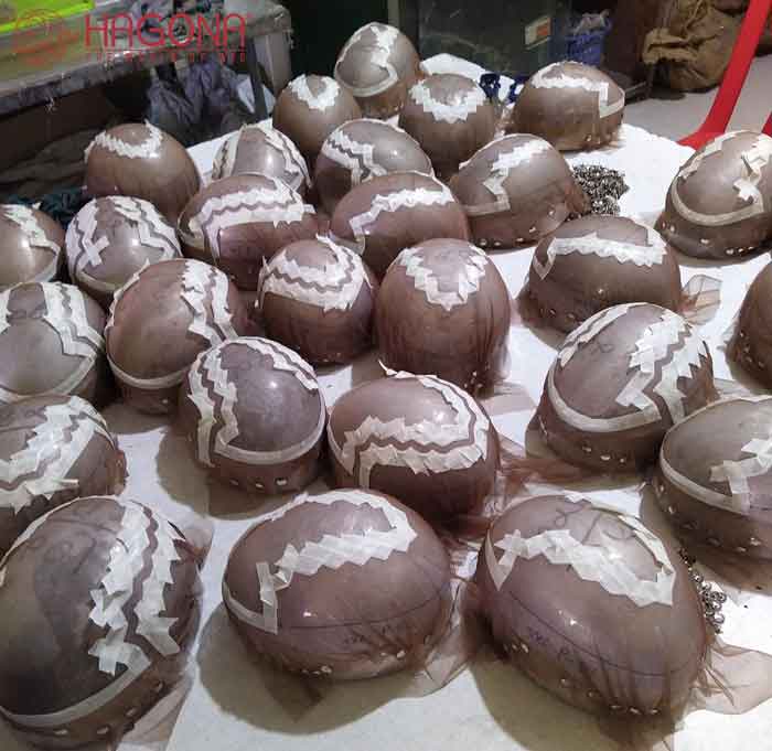 Công ty sản xuất tóc giả Hagona đĩa chỉ uy tín chất lượng