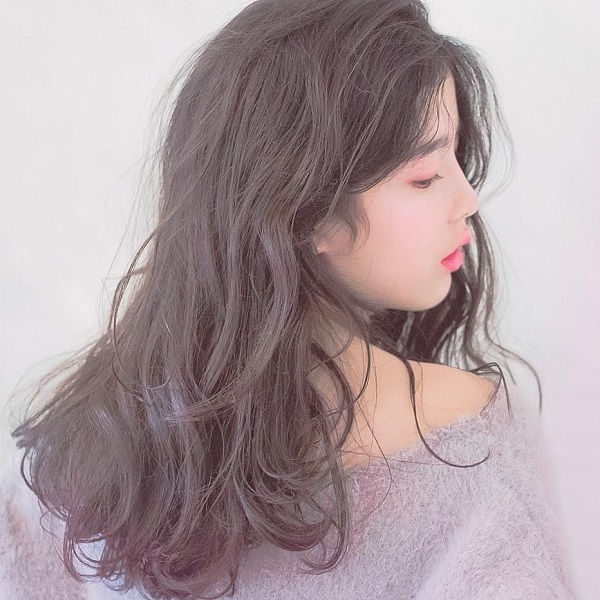 kiểu tóc nữ gợn sóng lơi