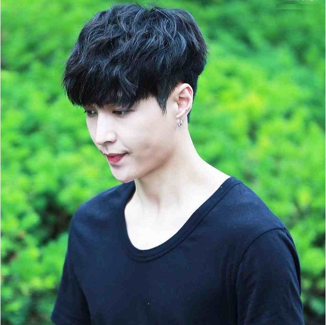 kiểu tóc nam uốn phồng layer