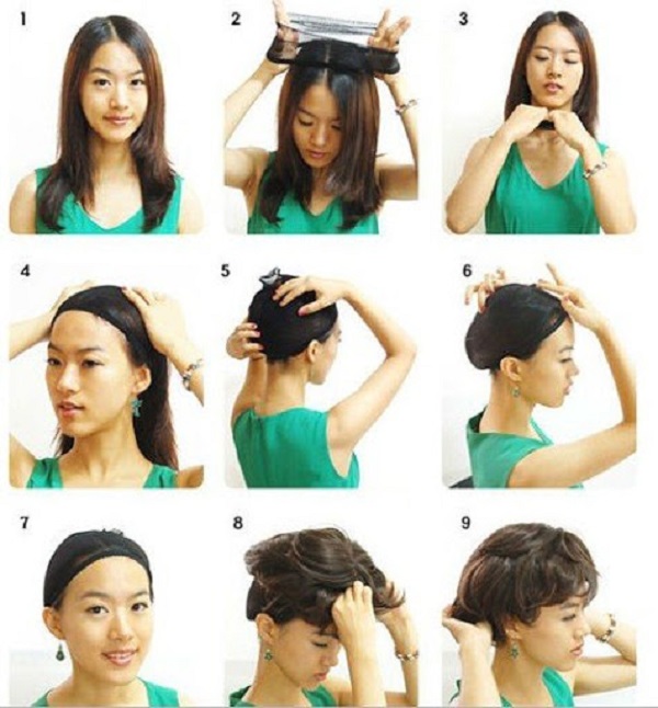 lưới đội tóc giả