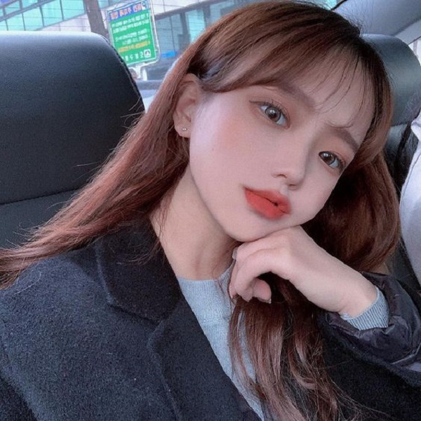 màu tóc đẹp nâu đỏ