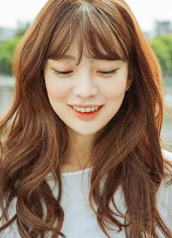 Màu tóc hổ phách