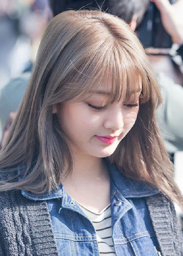 Màu tóc nâu khói