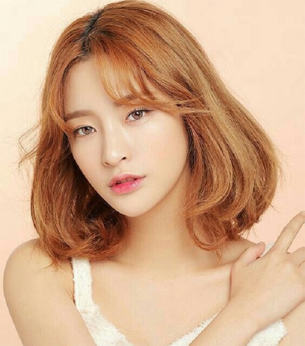 Màu tóc nâu hạt dẻ