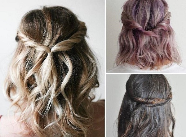 Tết tóc nửa đầu