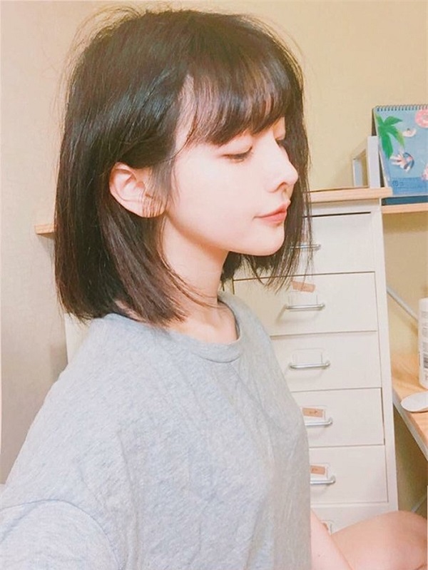 kiểu tóc phù hợp với lứa tuổi học sinh bob mái thưa