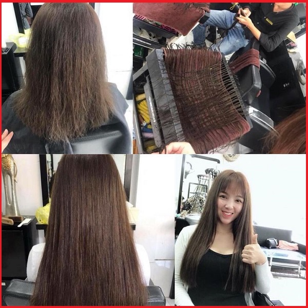 nối tóc bằng sợi fiberglass