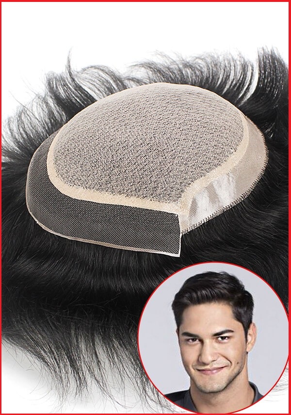 tóc giả mái hói chữ M 