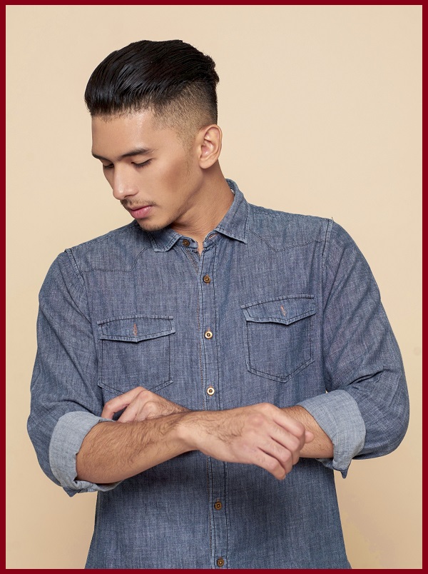 Tóc giả Undercut cho nam