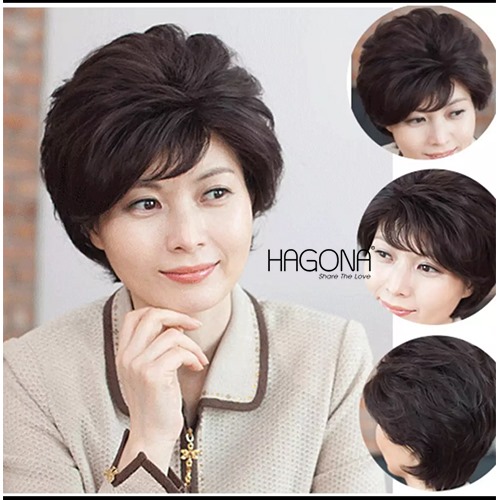 tóc giả nữ cho người lớn tuổi