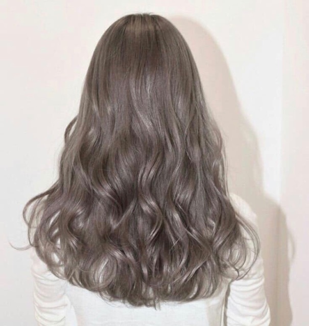tóc màu xám khói
