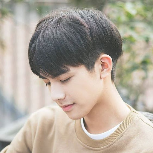 Tóc nam mái ngố barber