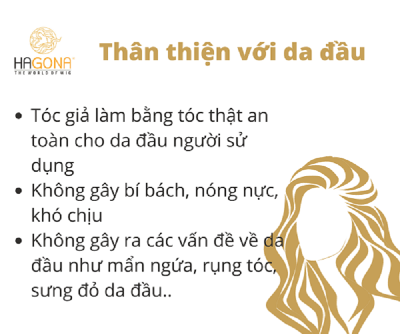 tóc giả làm bằng tóc thật