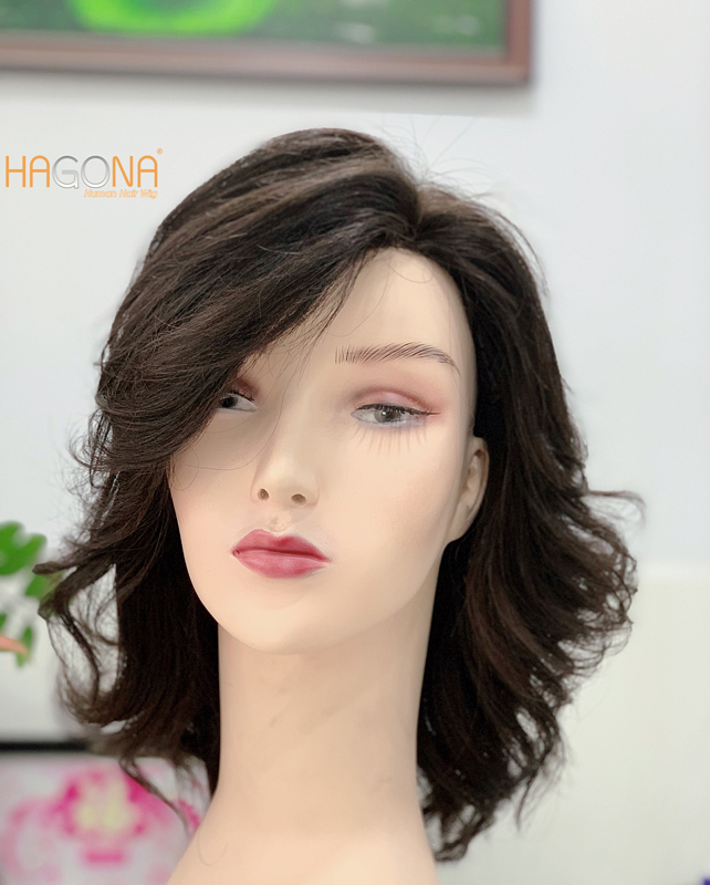 mua tóc giả làm bằng tóc thật 1