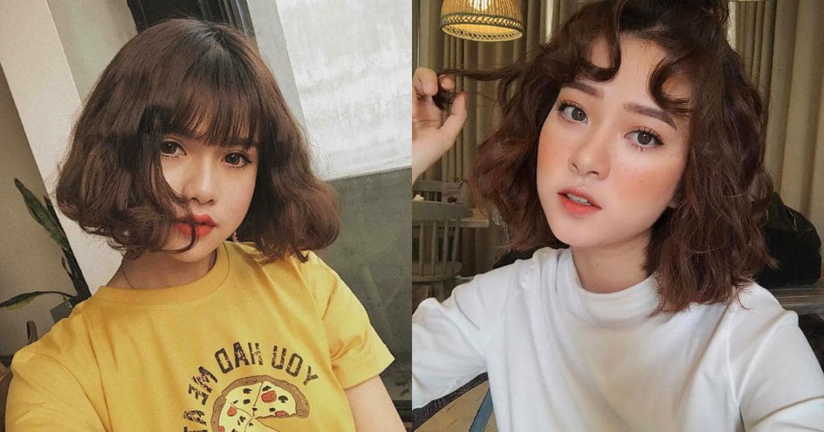 các kiểu tóc uốn xù mì