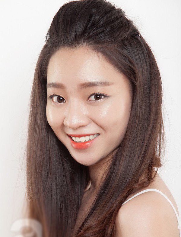 cách kẹp tóc mái ngược