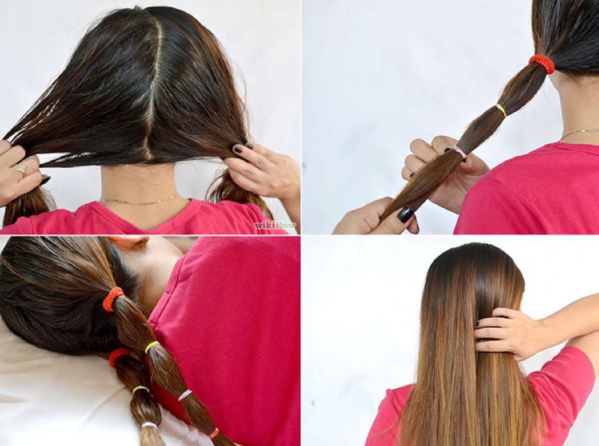 cách làm tóc mượt và thẳng tự nhiên