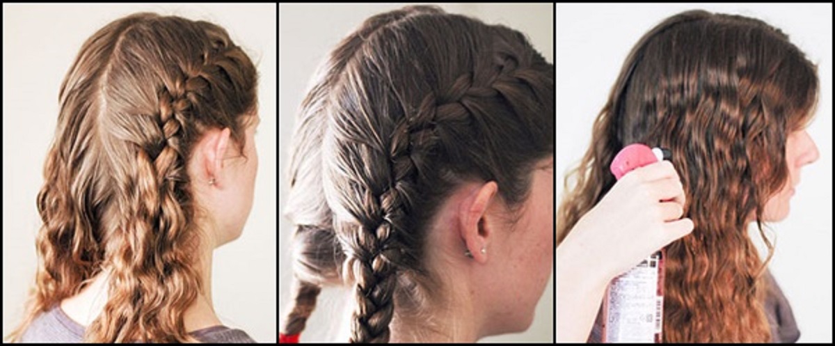 cách làm tóc xoăn gợn sóng nhẹ