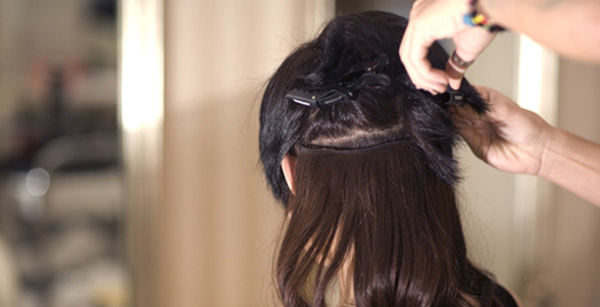 cách nối tóc tại nhà