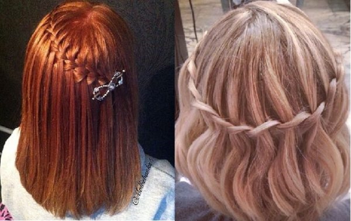 cách tết tóc ngắn ngang vai 