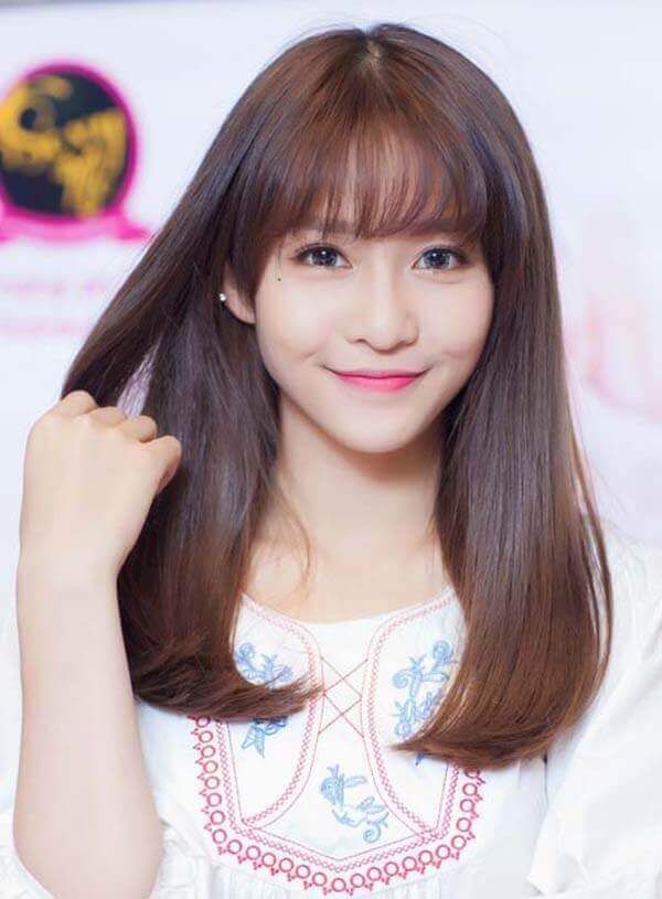 tóc duỗi tự nhiên