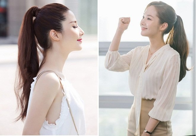 kiểu tóc buộc đẹp