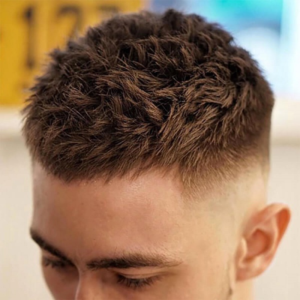 kiểu tóc cho nam bị hói m ngắn rối