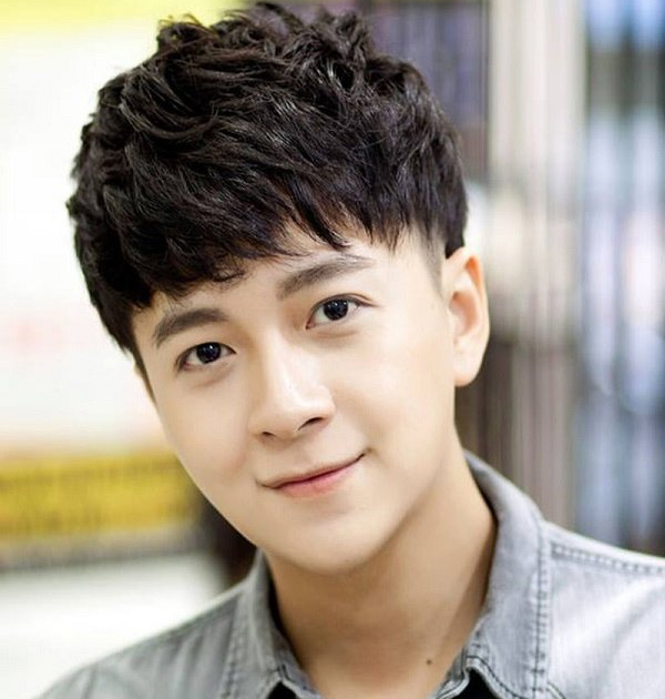 kiểu tóc cho nam mặt vline