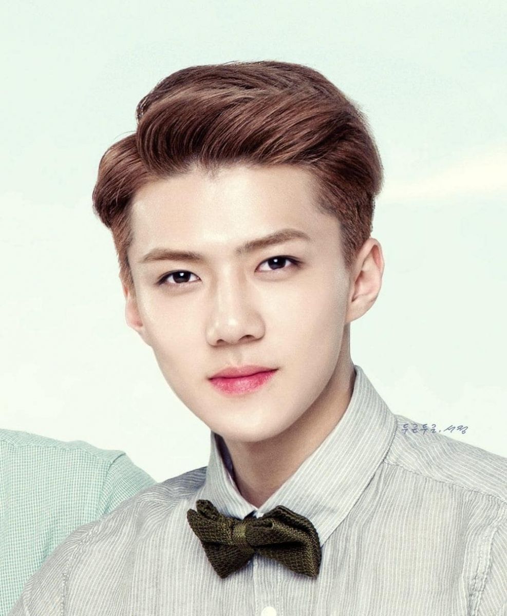 kiểu tóc cho nam tóc mỏng trán cao