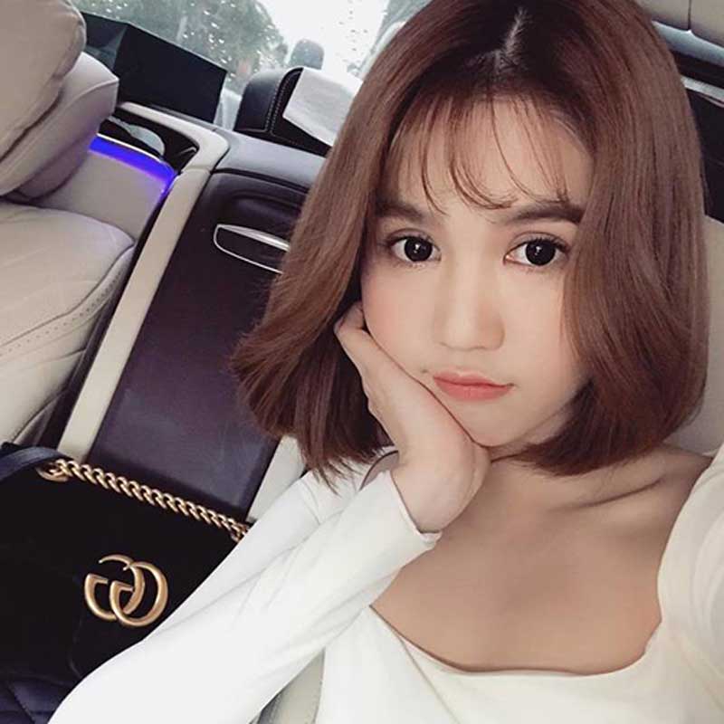 kiểu tóc ngắn cho mặt tròn