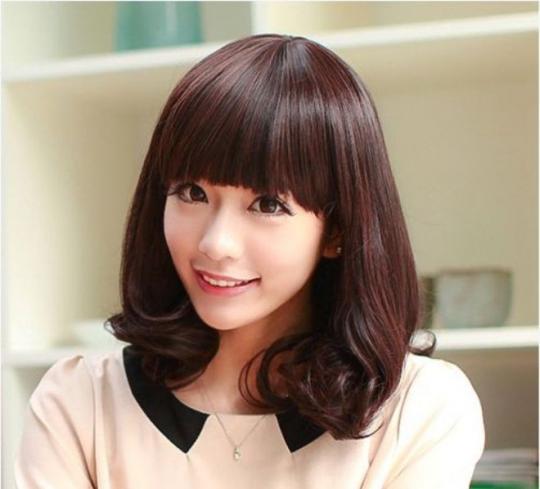 kiểu tóc mái đẹp