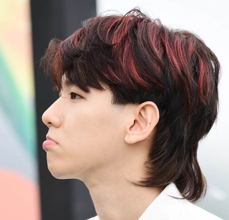 kiểu tóc mullet nam