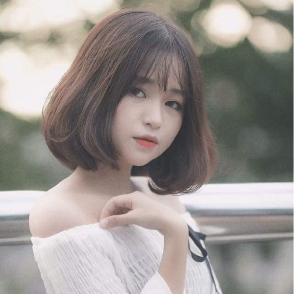 tóc ngắn cho mặt dài