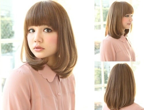 kiểu tóc cho nữ mặt nhỏ