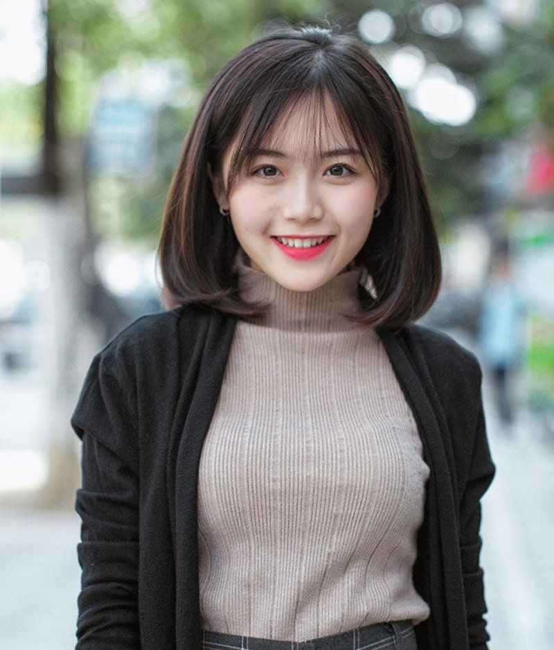 kiểu tóc nữ cho mặt nhỏ