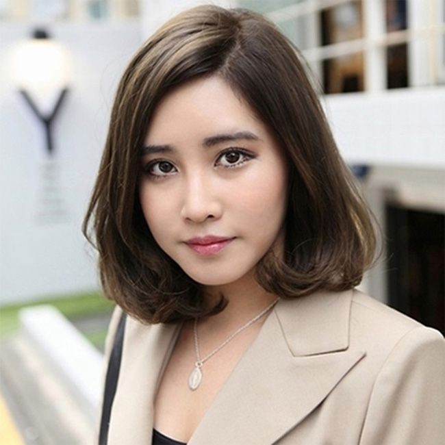 kiểu tóc cho nữ mặt nho